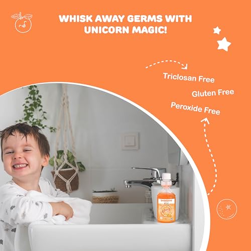 Image of SmiloShine Kids Mouthwash - Juicy Orange /Lemon Lime /Strawberry (150ml) (Juicy Orange Flavour)