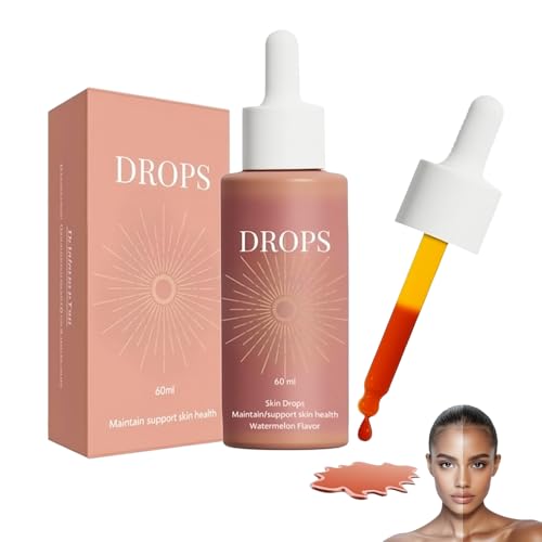 Gotas bronceadoras sin sol, Dolce Tan Love Drop, Zeria Tanning Drops U Drink, mejora tu tono natural de piel,gotas bronceadoras