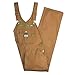 Liberty Men's Duck Bib Overall, Pecan, 46x32