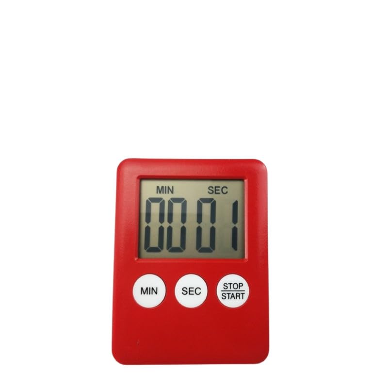MIPPO® Colorful Digital Timer Stopwatch for Students Study Timer Desk Countdown | Red-image-43