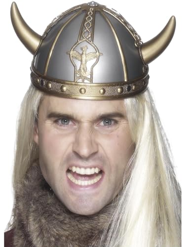 Smiffys Wikingerhelm, mit Hörnern Smiffys Wikingerhelm, mit Hörnern