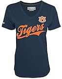 NCAA Women's Tailgate Fashion Fit Short Sleeve V Neck Tee