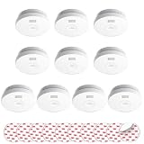 SITERLINK Smoke Detectors 10 Year Battery Backup,GS525A 10 Pack