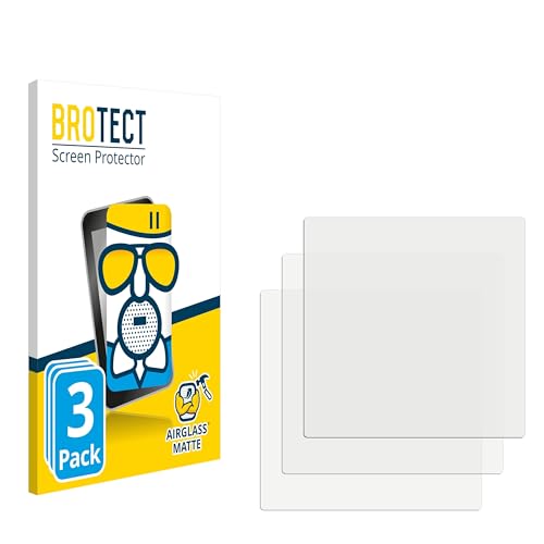 brotect Anti-Glare Glass Screen Protector Matte compatible with TAG Heuer Monaco Vintage 1133 (3 Pack) - Anti-Scratch 9H Protection Film