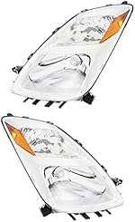 For Toyota Prius Headlight 2004 2005 2006 Driver and Passenger Side Headlamp Replacement