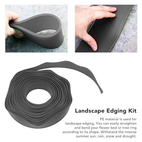 Landschaftsrandkit Langlebige einfache Installation 50 Spikes für Blumenbeete Gärtencapes (1 Pack)