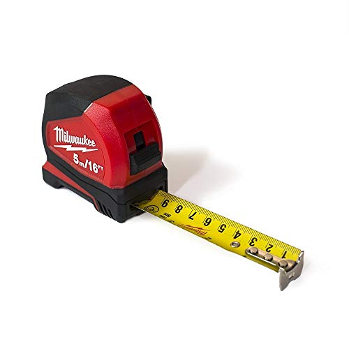 Milwaukee 4932459595 5m/16ft Pro Compact Tape Measure C5-16/25