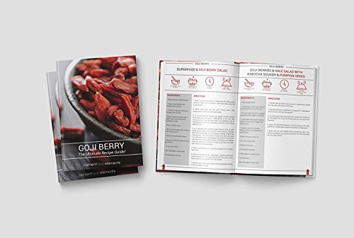 Nutrient Elements Premium Organic, Raw & Dried Goji Berries 1lb. USDA Certified Natural Superfood. Extra Large, Non-GMO Berries with Resealable Bag. Includes Free Recipes E-Book - Thumbnail 2