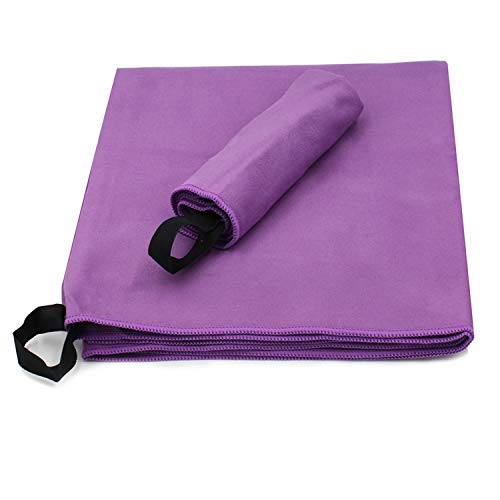 Glamexx24 Toallas de Microfibra con Toalla de Viaje de Bolsillo Toalla Deportiva Toalla de Playa XXL Sauna Yoga en Todos LOS TAMAÑOS
