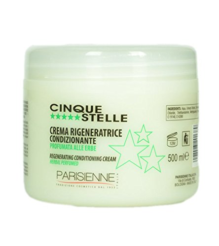 PARISIENNE 5 STELLE MASCHERA ALLE ERBE VASO 500ML
