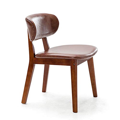 ZZP Chairs Modern Furniture Solid Wood Dining Adult Armchair Child,1002,Marrón claro