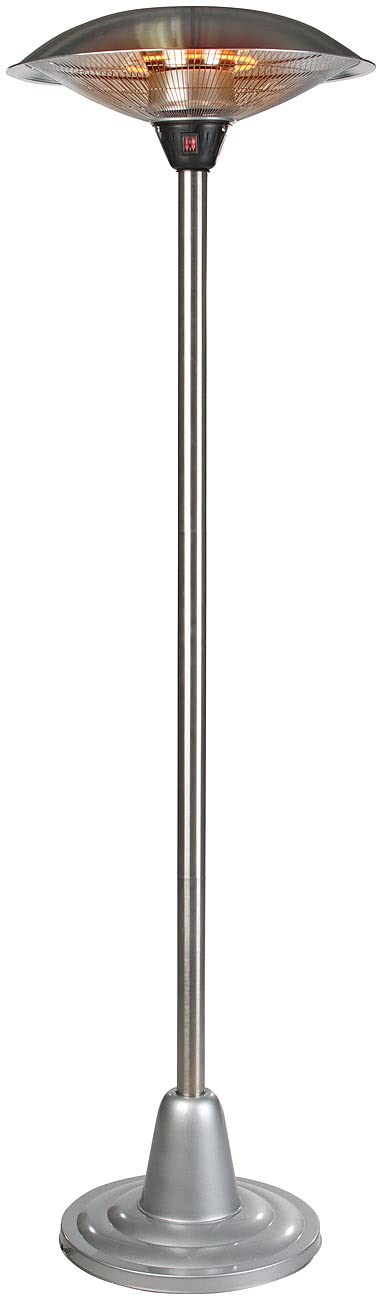 Semptec Urban Survival Technology OSH-3000 Riscaldatore elettrico da esterno a piantana 3000 W IP34 con ruote