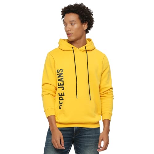 Image of Pepe Jeans Men's Cotton Hooded Neck Sweatshirt
