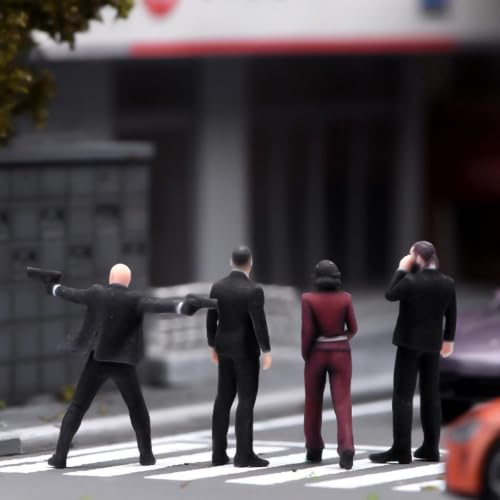 Figurines 1:64 de qualité supérieure pour diorama fait main