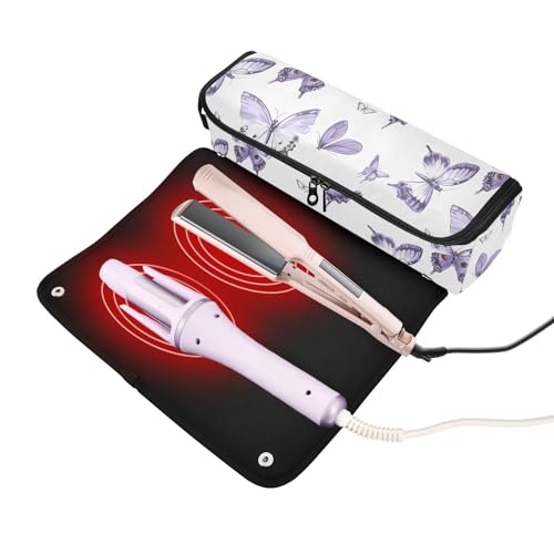 Bolsa para herramientas de cabello resistente al calor miniatura 2