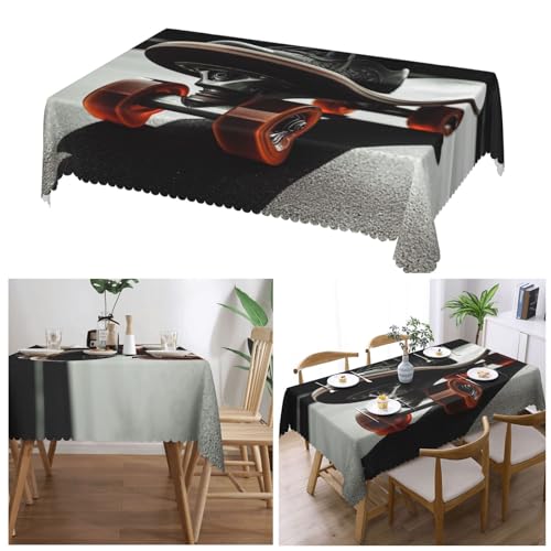 Nappe infroissable de qualité supérieure pour table rectangulaire - 8
