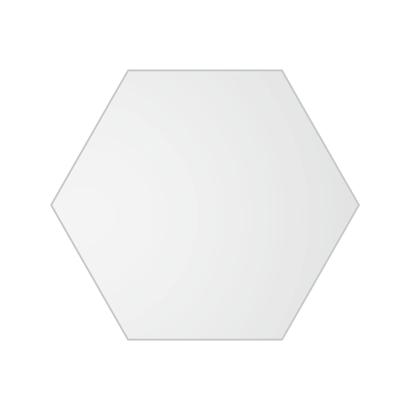 HESIN Acrylic Hexagon Place Cards for Wedding Blank Laser Cut Sheet Party Decoration Table Numbers Guest Book(25 Pack 3.15"x2.75")