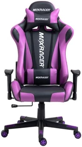 MAX RACER - Cadeira Gamer Skilled - Cadeira Ergonômica para Jogos...
