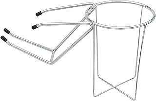 Soro Essentials- 5” Chrome Plated Table Mounted Wire Wine Cooler Table Holder- Stylish Wine Bottle Cooler Holder for Champagne Wine Beverages Perfect for Parties Dinner Restaurant Bar