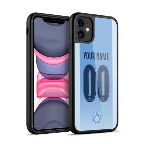 Coque iPhone 11 antichoc militaire Manchester City personnalisée