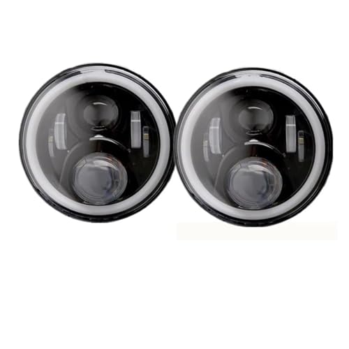 Feux avant Niva Lada 4x4 phares LED 7 pouces au design moderne 60W B