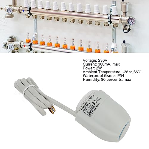 Collecteur fermé IP54 actionneur électrothermique pour vanne de sol
