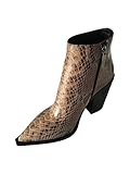 bottes python femme  SOFIA UNLU Bottines Lolita en Cuir imprimées Python 36 (39 EU)
