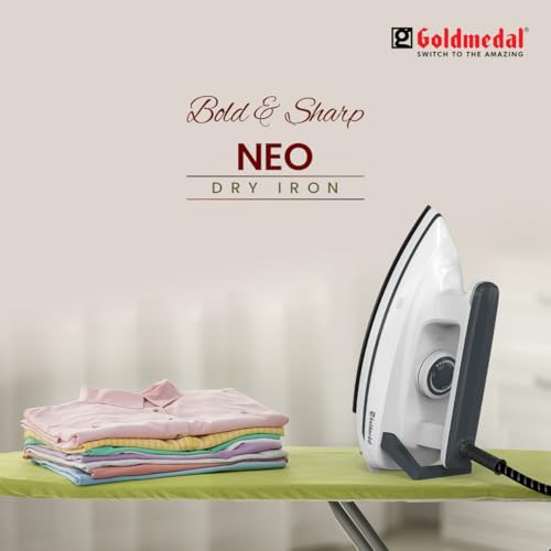 Image of Goldmedal Neo 1000W Faster Heating Dry Iron|5 - Fabric Setting