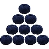 10pcs 250g 8.1oz Soild Color Angola Amorous Mohair Crochet Wool Yarn for DIY Handmade Knitted Croche
