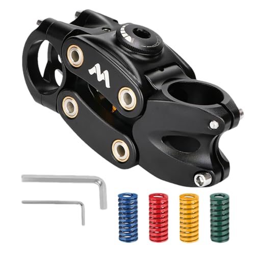 Potence de vélo amortisseur de chocs rehausseur de guidon 7 degrés en aluminium