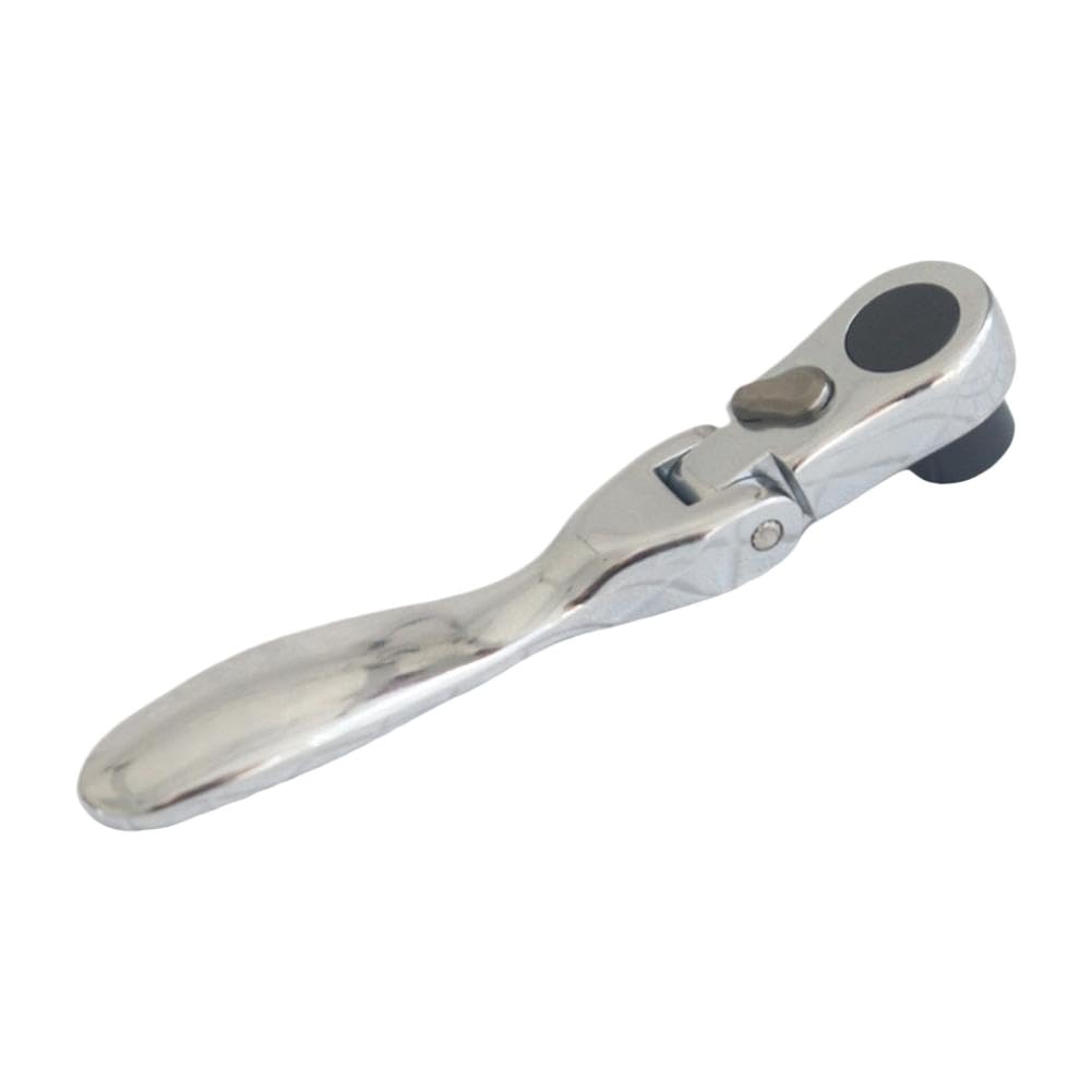 Arvavrvrd Ships From: China Mainland; Single Head Ratchet Wrench 97Mm 3.82In 72 Teeth Ratchet Mechanism Tool With Ergonomic Grip Design For Tight Space Access(Ships From: China Mainland; Single Head)