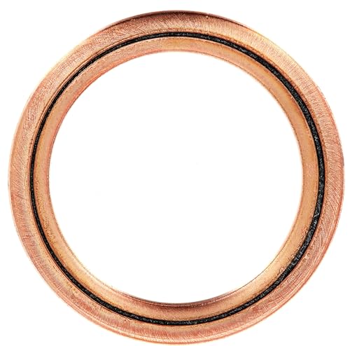 Restagraf - Joint de Vidange Cuivre Rond - Diam. 16 x 22 x 2 mm - Compatible avec un Grand Nombre de Véhicules et de Moteurs - Réf. 227372 - Blister de 4