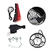 Otbushit Bike Dynamo Lights Set Front Headlight Rear LED Safety Light Cycling Accessories