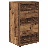 vidaXL Armarios de Almacenamiento 2 pcs Madera Vieja 60 x 48 x 105 cm, Muebles