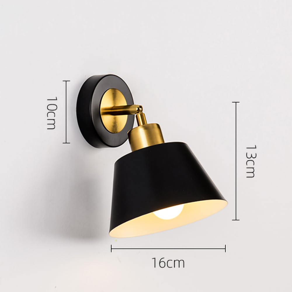 SEMANHUA nowa prosta lampa ścienna, nowoczesna lampka nocna do sypialni, obrotowa lampa do czytania, nordycka lampa do korytarza