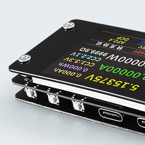Analyse de charge rapide par compteur de puissance USB en métal de haute précision - 5