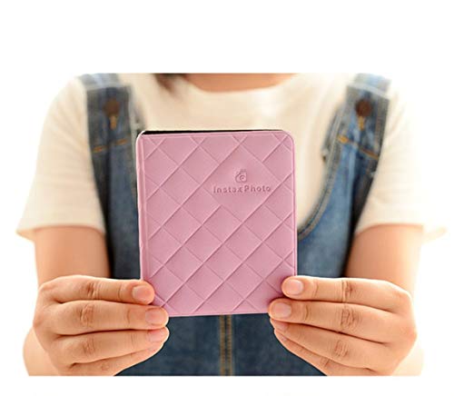 Mini Fotoalbum 36 Taschen,Taschen mini klein Bilder Album für Fujifilm Instax Mini 7s 8 25 90 50s & Polaroid Snap PIC-300 Z2300 Zip Cover