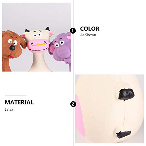 POPETPOP 3 PeÃ§as Pet Brinquedo Estridente LÃ¡tex CÃ£o Gato Mastigando Dentes Brinquedo Treinamento