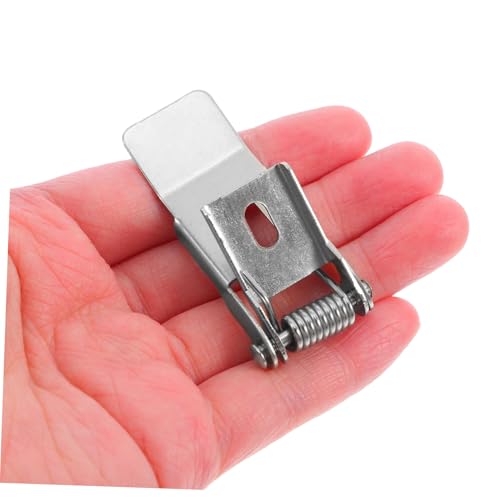 HEALSOPTHY 10個 ダウンライト用鉄製スプリングクリップ 照明器具固定用ランプ保持具 スポットライト兼用 安定固定 取り付け簡単 埋め込み照明