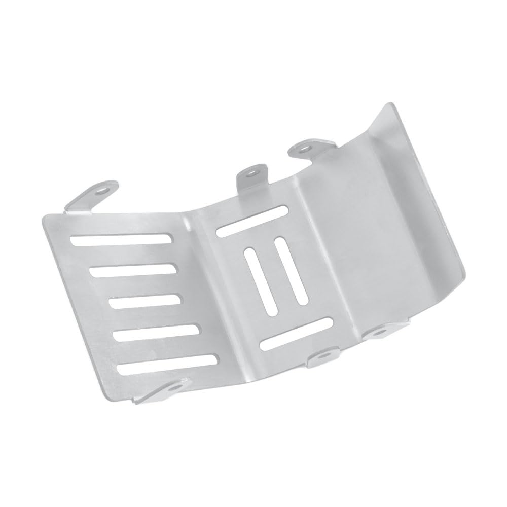 JOYSOG per LOSI 1/4 Promoto-MX Moto RC Telaio Armatura Piastra di Guardia, Acciaio Inox Anteriore Posteriore Telaio Armatura Piastra di Protezione Skid Plate Parti di Aggiornamento, Argento