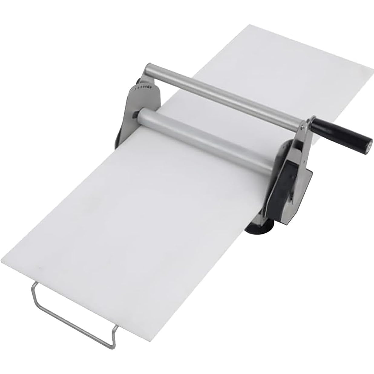 mattarello, Macchina for la pasta della pizza pieghevole, rullo for pasta da tavolo in acciaio inossidabile, spessore regolabile, for pizza, croissant(RS101)