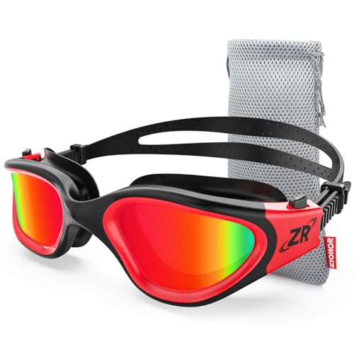 Image of ZIONOR Swim Goggles, Upgraded G1 Polarized Swimming Goggles Anti-Fog for Adult Men Women