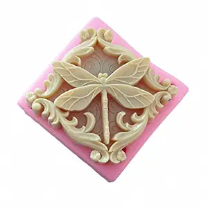 Dragonfly Soap Mold - MoldFun Dragonfly Silicone Mold for Handmade Soaps, Lotion Bars, Bath Bombs, Wax, Crayon, Polymer clay, Plaster of Paris