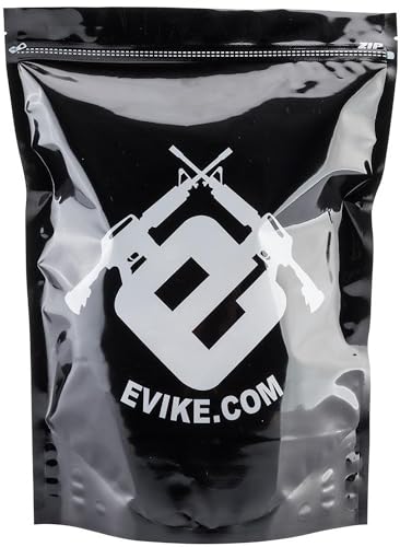Evike Airsoft - Multi-Purpose Tactical Self-Seal Ziplock Bag (Color: Black)