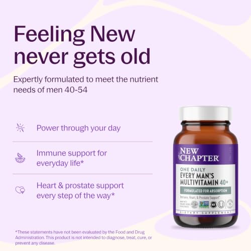 New Chapter Every Man's One Daily 40+ Multivitamin, 96 Tablets - image 2