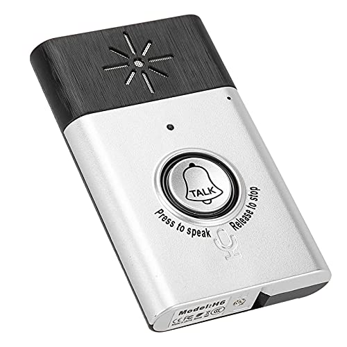 Mini campainha de interfone, transmissão estável e suave, fácil de instalar. Campainha Simples e Ele