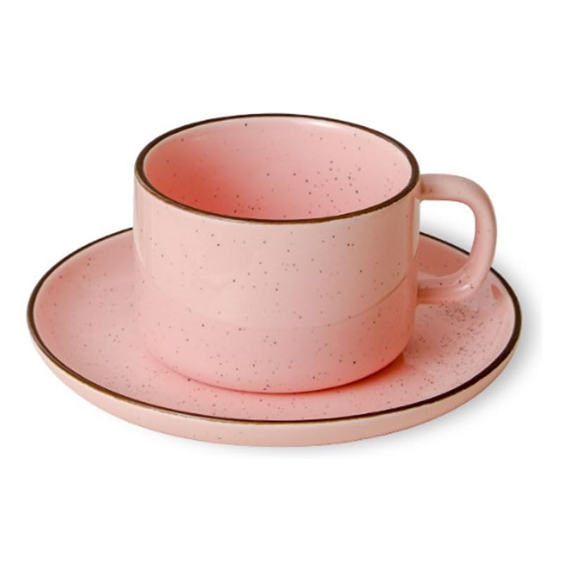 Ceramiczny zestaw filiżanek do kawy i spodków, japońskie kubki porcelanowe do domu i restauracji, idealne na popołudniową herbatę, trwały i stylowy design, 2-częściowy zestaw