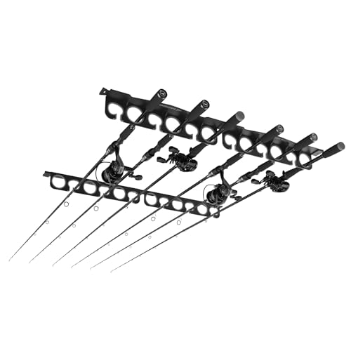 Image of KastKing Horizontal Fishing Rod Holder, Gray, 2 Pack