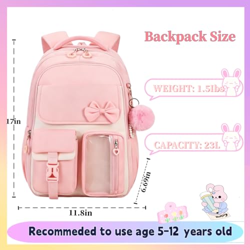 Image of Backpack for Girls Kids Backpack Girls School Bag