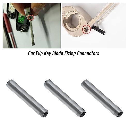 ECSiNG 100 Stück 9,4 X 1,7 mm Passstifte mit Schlitz Federspannstifte Spannstifte Auto Klappschlüsselblatt Befestigungsschrauben Edelstahl